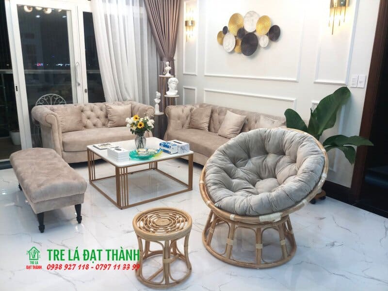 Ghế Mây Đọc Sách - GMDS001